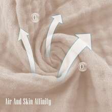 24 Pcs/12Pcs Muslin Burp Cloths For Baby - Ultra-Soft 100% Cotton Baby Washcloths - Large 20'' By 10'' Super Absorbent Milk Spit Up Rags - Burpy Cloths For Unisex, Boy, Girl - Brown - 彩色 - 查看 6