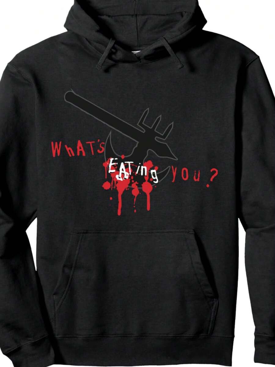 Creepy What's Eating You Pullover Hoodie