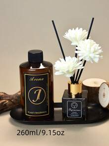 1.8英寸 x 5.5英寸酒店级无焰精油藤条扩香器，持久留香 - 适用于家居、卧室、客厅、浴室等空间。优雅浪漫的房间装饰品。情人节除臭剂、室内清新剂、香薰疗法。豪华汽车香薰扩香器，持久留香，汽车配件。 - 250ml-補充液 - 查看 18