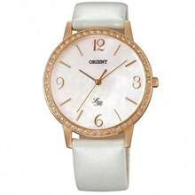 Orient 东方女士手表白色皮革 FQC0H002W0 - 白色 - 查看 1