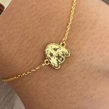 1 pezzo Collana con ciondolo targhetta personalizzata con foto dell'animale domestico, gioiello commemorativo in acciaio inossidabile, forniture scolastiche, per il ritorno a scuola, regalo scolastico, per l'ufficio, per la scuola, per l'aula, per regali agli insegnanti, per l'università, per i colleghi, per le camere da letto, per gli insegnanti, per i ragazzi, nero, argento, oro, elegante, colorato, vintage, semplice, unisex, casual, carino, personalizzato, unico, regali ideali per lei, lui, fidanzato, fidanzata, papà, mamma, famiglia, amici, per anniversari, per compleanni, per lauree, per feste da ballo, per feste, elegante autunno, stile utilitario chic, delicata romantica, look glamour, abito romantico incantato