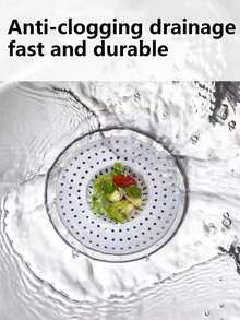 1/5 piezas Filtro de drenaje del fregadero, Filtro de drenaje de cocina, Filtro de drenaje de baño, Filtro de drenaje de piso, Filtro antiatascamiento, Cubierta de prevención de obstrucción y plagas del inodoro, Colador de fregadero de cocina, Cubierta antiplagas, Colector de alimentos, Atrapapelos, Filtro de prevención de obstrucción de alimentos y residuos con malla, Adecuado para ducha, baño, lavandería - Multicolor - Ver 2