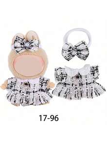 Clothes For Labubu,  Fried Shrimp Xiaochun Ye Starbuck 17cm Doll Outfit Set, Suitable For 1st And 2nd And 3rd Generation , Spring/Summer Collection, Birthday/Easter/Christmas Gift, Holiday Present (Only Clothes) - Multicolor - View 16