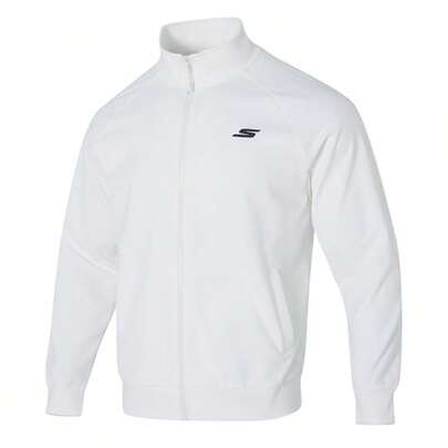 Skechers 男女通用针织夹克/外套，舒适宽松休闲户外运动夹克