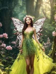 Foil Print Fairy Wings Adults Dress Up Sparkling Sheer Butterfly Wings Transparent Fairy Wings Halloween Costume For Women Angel Wings