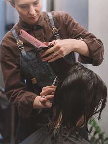 Pointed Tail Aluminum Comb Hair Salon Highlighting Sectional Parting Comb Fine-Toothed Anti-Static High-Temperature Resistant Styling Brush For Hairstylists,Rat Tail Comb With Ergonomic Handle & Technology - Detangling Hair Comb For Wet/Dry Hair, Sensitive Scalp, Braids, Dreadlocks, Extensions - Durable Styling Tool For Precise Styling (Professional & Home Use), Comb For Hair Stylist - Multicolor - View 8