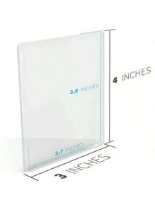 25/50Pcs Card Sleeves Holder Game Cards TopLoaders PVC Hard Plastic Toy Top Loaders For Protectors Trading Storage Gift 3 X 4inches - Multicolor - View 10