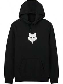 Fox Racing Unisex-Adult Fox Head Fleece Po - 黑色 - 查看 2