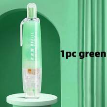 1pc/2pcs Retractable Double-Sided Tape Dispenser, Creative Pen-Shaped Polka Dot Tape In Pink, Blue, Green, White, With Roller And 360° Rotatable Tip, For Scrapbooking, Cards, DIY, Portable, Back To School, Office Supplies, Teacher's Day, Graduation, Thanksgiving, Birthday Gifts, School Prizes And Rewards