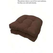 1pc Chair Cushions Waterproof U-Shaped Outdoor Tufted Seat Cushions For Patio Living Room Office Garden Courtyard