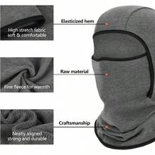 2 Packs Fleece Balaclava Ski Mask Full Face Cover Cold Weather Hats For Boys Girls Thermal Cosy Warm Sets