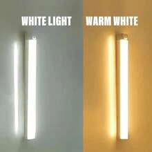 6pcs LED Motion Sensor Cabinet Lights, Wireless Night Lights, Motion Sensor Lights, LED Motion Sensor Lights, Decorative Lights, LED Cabinet Lights, Rechargeable Magnetic Wardrobe Lights, Suitable For Wardrobe, Cabinet, Kitchen, Office Desk, Detachable, USB Powered, 200mAh, 400mAh