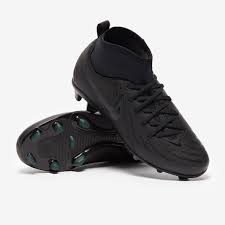 Chuteira Nike Jr. Phantom Luna 2 Club MG Preta Infantil Meninos