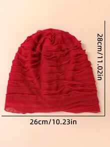 1pc Minimalist Headscarf/Head Wrap, Casual For Daily Life, Indoor And Outdoor Use