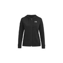 Under Armour Rival Women's Full Zip Hoodie Black - Black /  / White - View 1