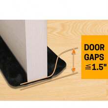 1pc Velvet Seal Strip, Soundproof Seal Strip, Bottom Door Sealing Strip, Anti-Collision Insulation Tape, Soundproof Strip, Windproof Strip