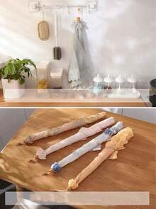 1 件食物罩，可折叠餐桌食物罩，防尘防蝇家用蔬菜罩伞，长方形防蚊厨房罩 - 彩色 - 查看 5