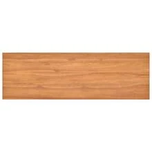 vidaXL Desk Console Table Computer Desk Home Office Study Desk Solid Wood Teak - Brown - View 6