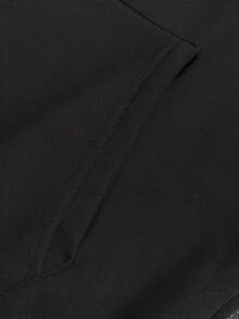 Herren- und Damen-Hoodie mit christlichem Glaubensmuster - Erlösung und Kreuz-Rückendruck, mit Buchstaben, reguläre Passform, Unisex-Pullover, Fronttasche, langlebige lässige religiöse Kleidung, geeignet für Freizeitkleidung - Schwarz - Übersicht 2