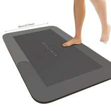 Bathroom Thickened Diatomaceous Earth Mat Non-Slips Absorbent Crystal Velvet Gold Diamond Velvet Carpet Mat Door Mat