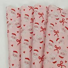 60/30/10 圣诞姜饼人薄纸 - 20x34 英寸姜饼和波尔卡圆点设计、轻质保护性包装、圣诞老人、圣诞袜、灯、圣诞树叶、用于礼品包装、易碎物品保护、节日装饰（拐杖糖条纹、蓝色星星）、姜饼装饰、节日包装、节日风格、节日主题印花、季节性包装、节日装饰、派对策划圣诞节圣诞装饰圣诞睡衣圣诞礼物圣诞装饰 - 聖誕老人蝴蝶結 - 查看 4