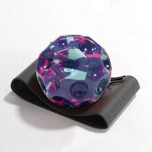 Bola de rebote de piedra lunar de moda con cordón elástico, bola de rebote con luz intermitente para aliviar el estrés, pequeño regalo de Halloween, pequeño presente sorpresa de Navidad