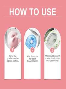 120 ml Nettoyant pour toilettes parfumé à la fleur de cerisier - Éliminateur de taches et désodorisant floral efficace, 120 ml, facile à utiliser, convient pour Noël