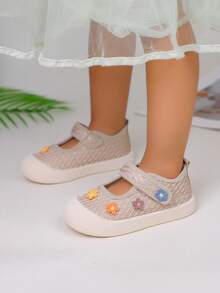 Toddler Boys' Soft Sole Lightweight Spring Shoes, Infant Girls' Autumn/Spring Footwear - Khaki - View 6