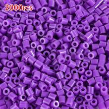 2000/4000 hạt, Bộ hạt cầu chì 5mm, Hạt ủi, Đồ trang sức thủ công DIY xếp hình 3D - đậu đánh vần tự làm - Xem 10