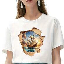 1 pièce/2 pièces/3 pièces Autocollants de transfert de chaleur représentant des paysages marins vibrants d'été, convenant pour le DIY sur Sweat-shirt à capuche, t-shirts, sweats, jeans, sacs à dos, sacs fourre-tout, taies d'oreiller et casquettes de baseball rétro. Autocollants en plastique lavables et durables pour l'artisanat et la décoration - faciles à repasser, cadeau parfait pour les artisans et les passionnés de DIY