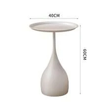 Minimalist Luxury Bedside Table, Small Round Coffee Table, Nordic Ins Style Living Room Mini Side Table, Fashionable Corner Table