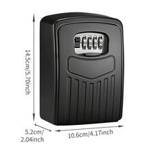 King of Cars A Larger-Sized And Thicker Password Safe And Key Case. The Surface Of The Box Features Stripes, Presenting A Simple And Fashionable Look. It Comes In Black And Gray Colors And Can Be Used To Store Cash, Jewelry, Accessories And Valuable Items. The Thickened Material Makes It More Durable And The Password Opening Is More Convenient.