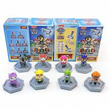 PAW Patrol Cartoon Hexagonal Stamp Blind Box - Chase, Skye & Rubble Hexagonal Stamp Figurines | Toy Decor & Gift, Paw Patrol Pups Assemble! (Random Style Shipped) - Multicolor - View 2