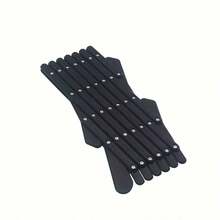 1pc Adjustable Breathable Mesh Pet Car Safety Barrier, Easy To Assemble, Durable Plastic Dog Window Guard - Ensures Reliable Car Ventilation Safety - Breathable Mesh Dog Window Protector, Available In Small And Large Sizes