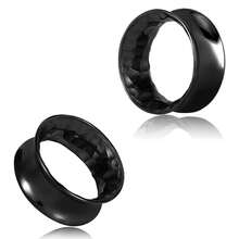 قطعتان من أقراط الأذن من الفولاذ المقاوم للصدأ 316L بتصميم رجعي، أقراط ثقب الأذن، مناسبة للجنسين، طراز هيب هوب وبانك جديد