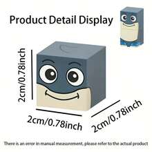 14 件意大利 Brainrot Tung Tung Sahur 木制磁性积木套装，感官建筑玩具套装，独特的生日礼物，万圣节/圣诞节礼物，适合 3 岁以上儿童和青少年 - 彩色 - 查看 6