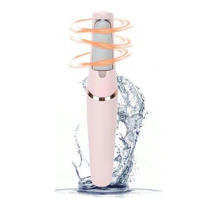 Electric Foot Grinder, Electric Callus Remover, USB Rechargeable Automatic Foot File, 2-Speed Settings, With LED Light And Replacement Rollers - Portable Foot Scrubber And Pedicure Tool For Dry, Cracked, Hard Skin And Calluses, Suitable For Home And Travel, Durable - An Ideal Gift For Men And Women For Halloween And Christmas