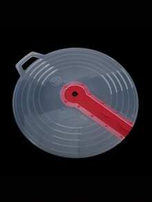 1个硅胶烘焙防溅罩，适用于搅拌碗，厨房防溅工具，可用于鸡蛋、面糊和酱汁，是圣诞节、万圣节、感恩节和情人节烹饪准备的理想之选，适用于手动和电动搅拌器，防溅罩 - 彩色 - 查看 12