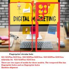 Hadaasi 1个红色磁吸手机壳，内置屏幕保护膜，[兼容无线充电] 360°全方位保护手机壳，兼容 17 Pro/17 Pro Max/17 Air/17、Reno14 Pro、Galaxy S26 Ultra/S26 Plus/S26/M36/A57/A37、荣耀400/400 Pro/400 Lite、Reno14 F、Hot 60 Pro/Hot 60 Pro+、15C，国际版，非国内版 - 紅色 - 查看 10