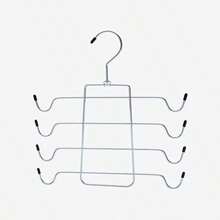 1 Peça Cabide Dobrável Multicamadas de Aço Inoxidável para Secagem Eficiente de Roupas Íntimas e Sutiãs, Prateleira de Armazenamento Versátil de 8/4 Camadas com Ganchos de Metal, Ideal para Organização de Regatas Sem Costura, Perfeito para Uso Doméstico, Design Compacto para Gerenciamento Ideal de Armário, Essencial para Renovação de Guarda-Roupa Sazonal e Preparação para Feriados, Melhore sua Rotina de Lavanderia com Esta Solução de Armazenamento Elegante e Funcional