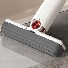 1 pièce Mini balai-éponge avec tête remplaçable, outil de nettoyage portable et multifonctionnel sans les mains pour le bureau, la voiture, la salle de bain, les fenêtres et le verre - super absorbant, idéal pour les fournitures de nettoyage pour la rentrée scolaire