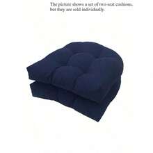 1pc Chair Cushions Waterproof U-Shaped Outdoor Tufted Seat Cushions For Patio Living Room Office Garden Courtyard