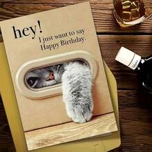 1pc Unique Birthday Card, Best Family And Friends, Happy Birthday Card With Envelope, Unusual Things, Cute Aesthetic Items