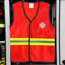 1 件儿童消防员角色扮演服装玩具，男孩和女孩装扮玩具套装，职业体验，亲子互动，万圣节和圣诞节礼物 - 彩色 - 查看 5