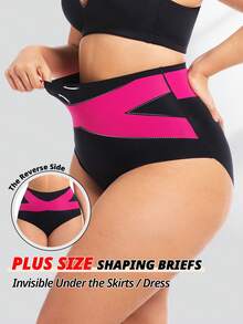 FLARIXA Plus Size Super High Waist Tummy Control Briefs Women Shapewear Bottom Cross Target Belly Shaping Panties Butt Lifting Underwear 0XL-4XL Underwear