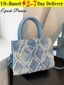 Crossbody Bags For Women Quilted Bag Purses And Handbags With StrapWomen's Single-Shoulder Bag Handbag Detachable Shoulder Strap Adjustable Shoulder Strap Zipper Closure Rhomboid Pattern Single-Strap Handbag Quilted Bag Cold Weather Top Handle Bag - Multicolor - View 14