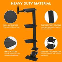 Heavy Duty Boat Trailer Step Ladder – 3-Step With Handle, Non-Slip Surface, Fit For Trailer Tongue, 460 Lbs Load Capacity