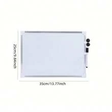 Magnetic Whiteboard Erasable Writing Board Dry Erase Board Write Record Metal Frame Large Small Whiteboard For Household Teaching Office Multi Functional Whiteboard - Multicolor - View 13