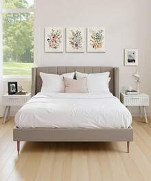 SUMGAR Nachttisch 2er Set Weißer Beistelltisch mit Schublade Modern Nachtschrank kleines Bedside Table mit Beine aus Massivholzholz 30 cm Breit Nachtkästchen für Schlafzimmer Wohnzimmer Zimmer Deko