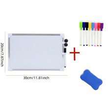 Magnetic Whiteboard Erasable Writing Board Dry Erase Board Write Record Metal Frame Large Small Whiteboard For Household Teaching Office Multi Functional Whiteboard - Multicolor - View 11